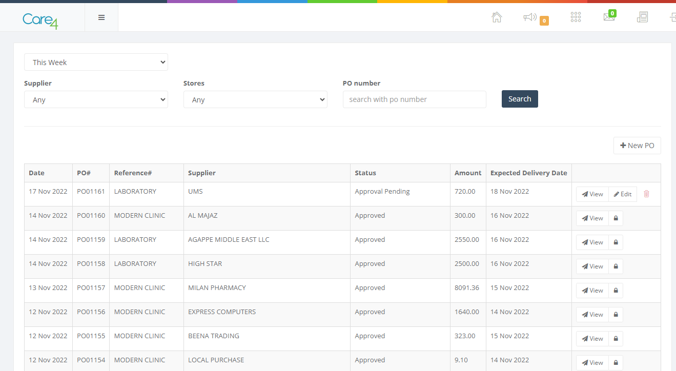 Care4 Purchase Orders (1)
